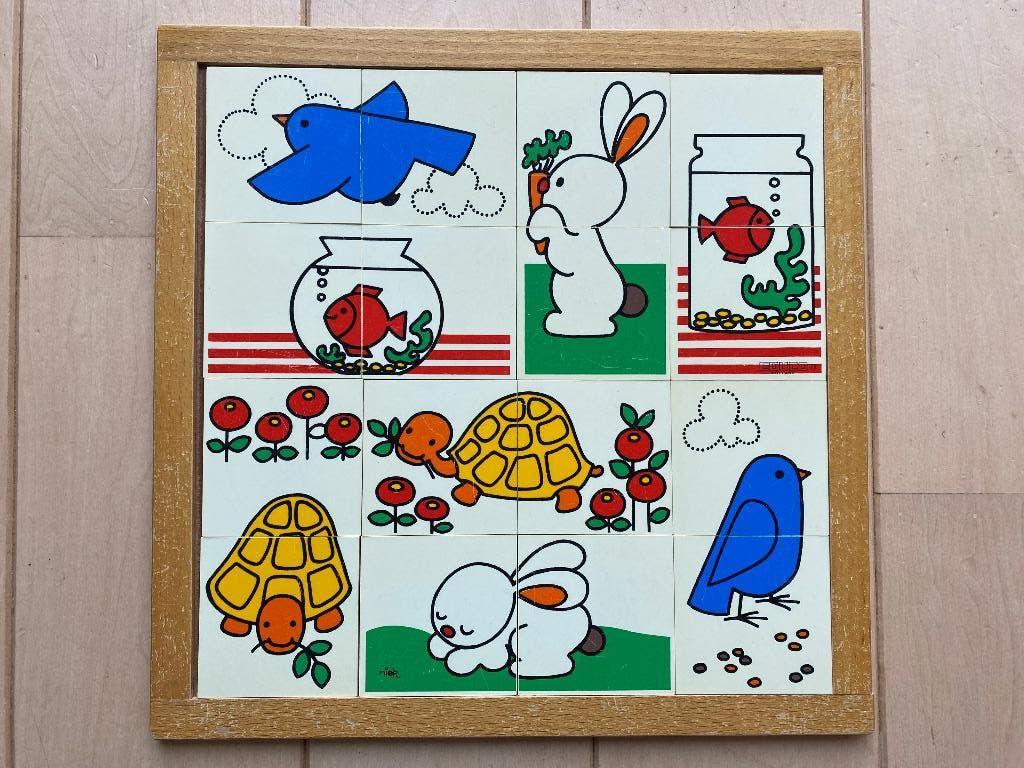 Educo puzzel, Kinderen en Baby's, Speelgoed | Houten speelgoed, Ophalen of Verzenden, Gebruikt