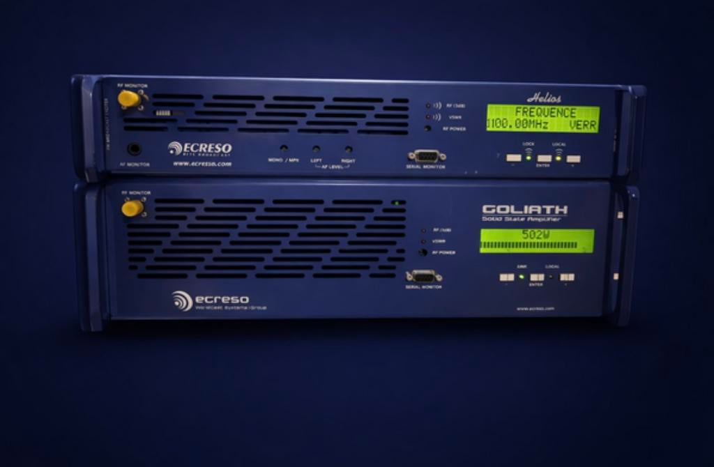 WorldCast Systems / Ecreso 500 watt set, Telecommunicatie, Ophalen, Zo goed als nieuw