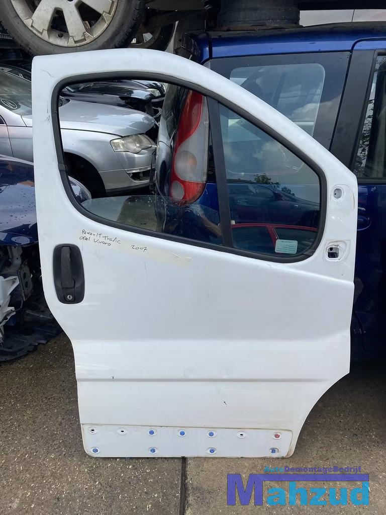 Renault trafic Opel vivaro rechter voor deur wit, Renault Group, Gebruikt, Contact.group@renault.com, Ophalen of Verzenden