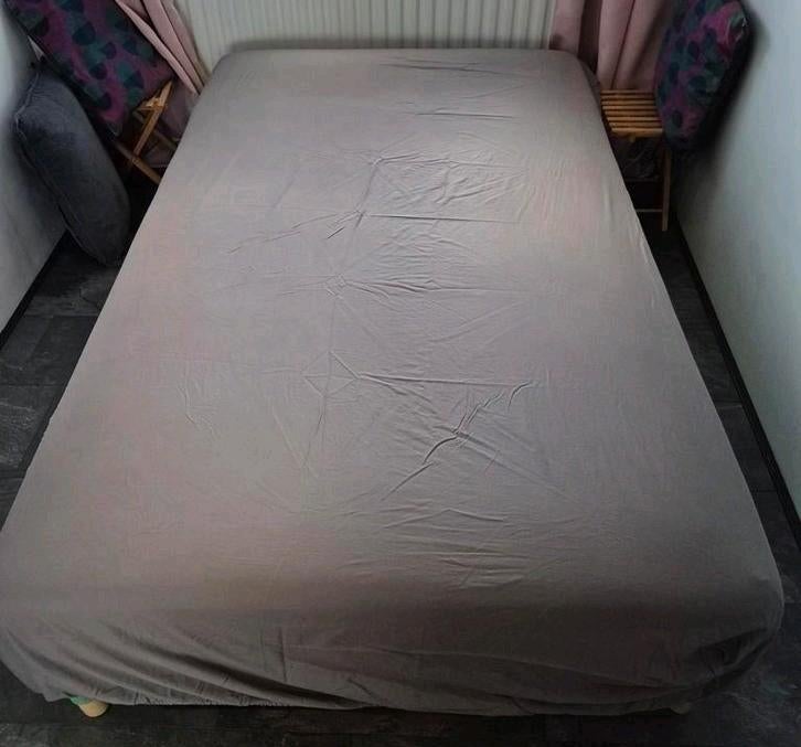 Bed met opbergruimte 120x200 cm Ikea Flottebo, Ophalen, Gebruikt, Twijfelaar, 120 cm