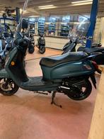 Gebro scooters: Sym fiddle II 45KM BJ2025 Petrol green, Maximaal 45 km/u, Ophalen of Verzenden, Zo goed als nieuw, Benzine