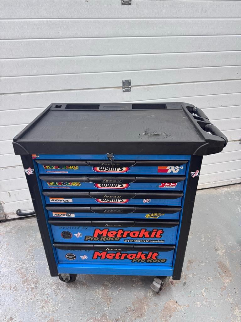 Gereedschapwagen met gereedschap, Doe-het-zelf en Verbouw, Gereedschap | Handgereedschap, Ophalen, Gebruikt