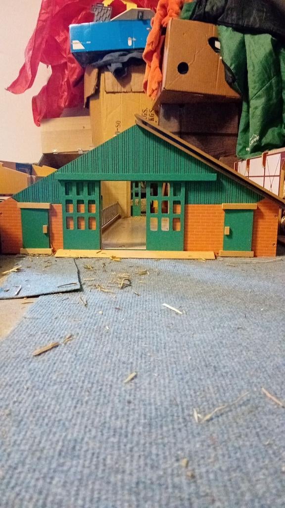 Kids Globe Koeienstal 1:32, Ophalen, Tractor of Landbouw, Overige merken