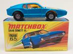 SAAB SONET III No65 MATCHBOX UIT 1972 ZEER MOOI ONBESPEELD, Hobby en Vrije tijd, Modelauto's | Overige schalen, Ophalen of Verzenden