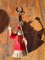 vintage oude sinterklaas sleutelhanger, Diversen, Sinterklaas, Ophalen of Verzenden, Gebruikt
