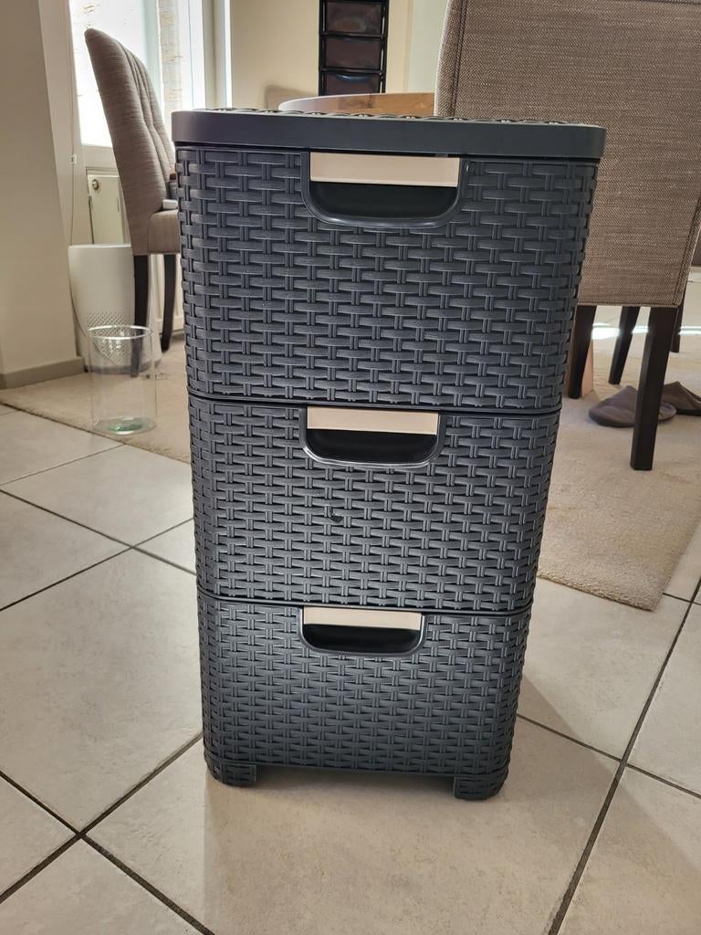 Ladekast kunstof, Huis en Inrichting, Kasten | Ladekasten, Ophalen, Minder dan 50 cm, 3 of 4 laden, Minder dan 100 cm