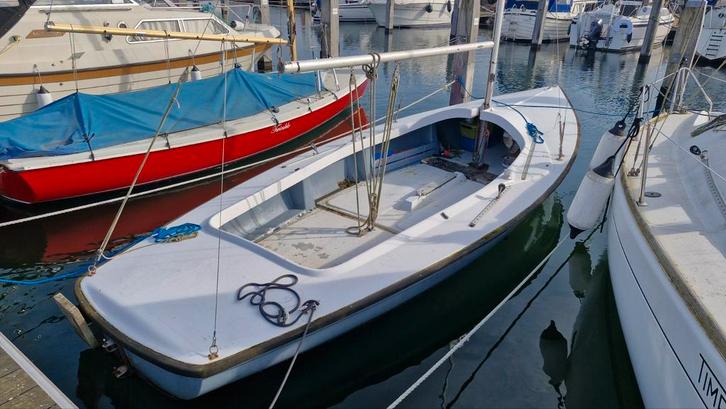 Impala open zeilboot, Watersport en Boten, Zeilen en Zeiltoebehoren, Gebruikt, Minder dan 15 m², 6 meter of meer, Ophalen