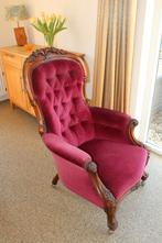 antieke fauteuil / Victorian chair / vintage stoel, Ophalen