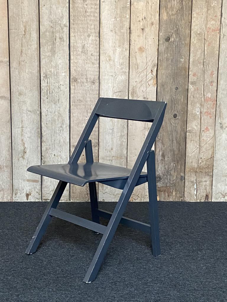 26x Kusch Co Klapstoel Hout Antraciet, Tuin en Terras, Niet ingevuld, Gebruikt, Niet ingevuld, Ophalen of Verzenden