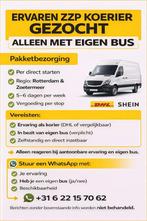 ZZP koeriers gezocht | Alleen met eigen bus (Rotterdam), 33 - 40 uur, Overige niveaus, Overige vormen