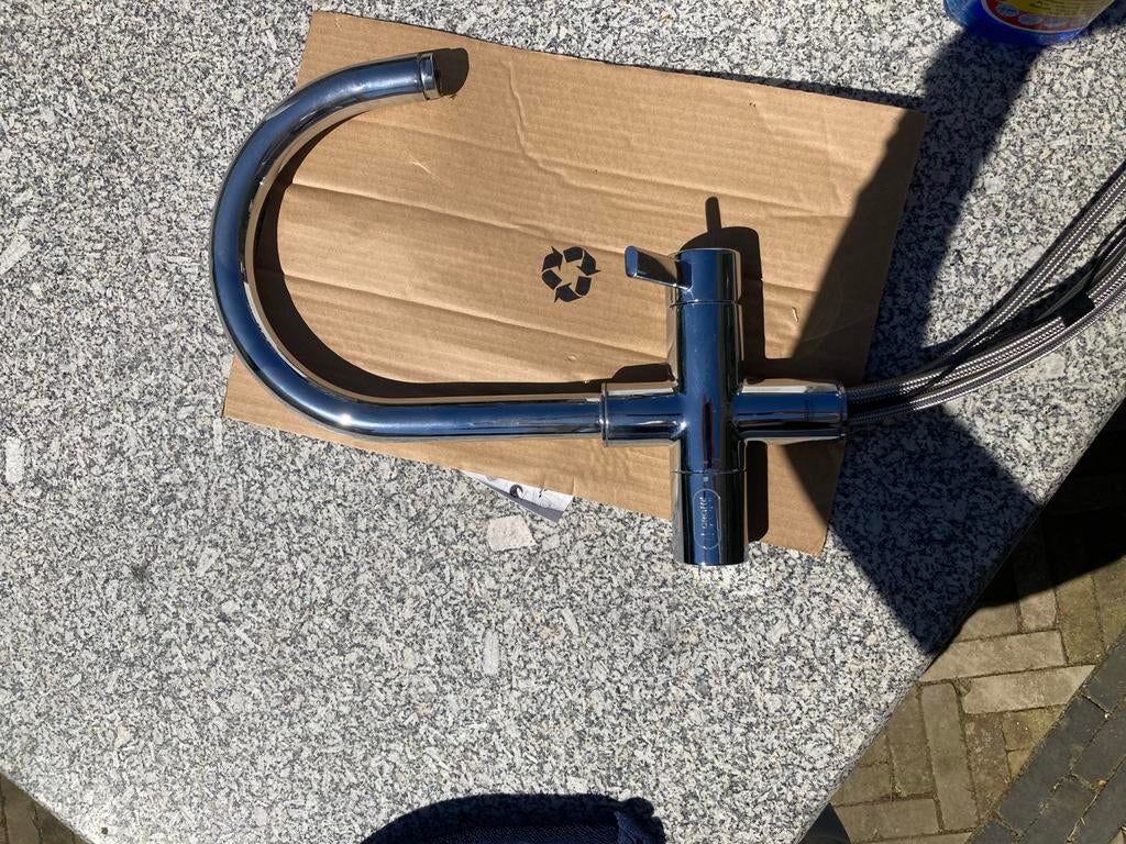 Grohe Blue keukenmengkraan - chroomkleur incl filter, Ophalen, Zo goed als nieuw, Kraan