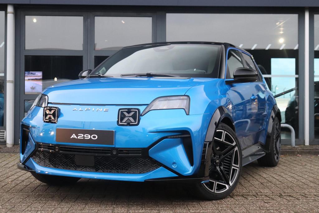 Alpine A290 GT Premium 52 kWh | DEVIALET AUDIO | Stoel & Stu, Met garantie (alle), Blauw, 380 km, Leder
