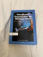 Handboek Organisatie en Management - 10e druk, Boeken, Ophalen of Verzenden, Zo goed als nieuw, Management