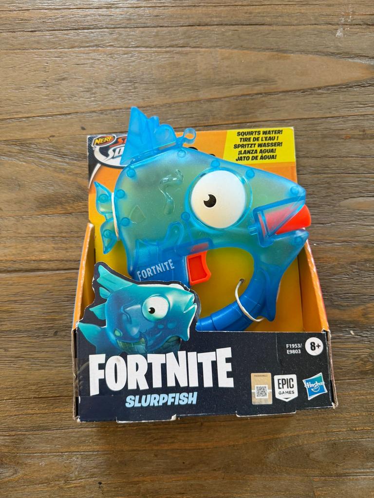 Nerf Super Soaker Fortnite Slurpfish Waterpistool, Ophalen of Verzenden, Zo goed als nieuw