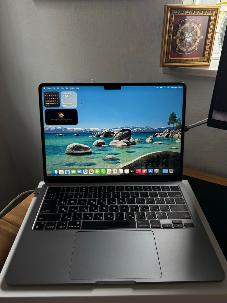 MacBook Air M2 2022, Computers en Software, Apple Macbooks, 256 GB, Qwerty, 8 GB, 13 inch