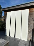 Pax kast hasvik schuifdeuren hoogglans wit, Ophalen, Gebruikt, 200 cm of meer, 150 tot 200 cm