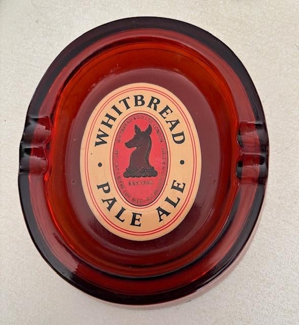 asbak whitbread, Verzamelen, Biermerken, Ophalen of Verzenden, Zo goed als nieuw, Overige typen, Overige merken