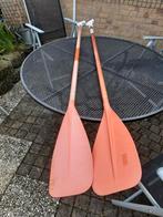 Peddels voor sup of kano, Ophalen