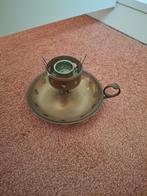 Bronzen/koperen kandelaar/kaarsenstandaard, Ophalen of Verzenden, Koper of Brons