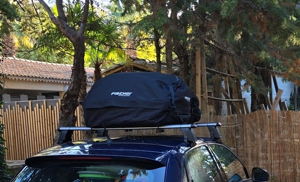 Opvouwbare daktas Fischer 270liter, Auto diversen, Dakkoffers, Ophalen, Zo goed als nieuw