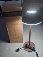 Tafellamp led, bruin, Huis en Inrichting, Lampen | Tafellampen, Ophalen, Nieuw, Minder dan 50 cm
