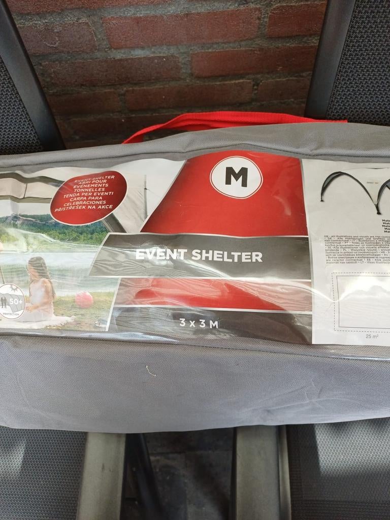 Coleman Event Shelter M 3x3m Partytent, Ophalen, Zo goed als nieuw, Partytent, Opvouwbaar