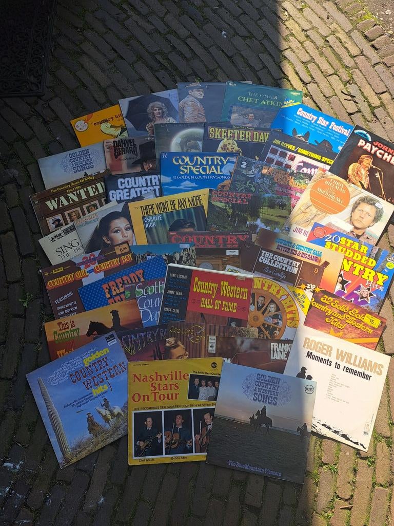 Lp collectie Country platen Johnny cash, Jimmy dean en meer!, Ophalen of Verzenden, Gebruikt, 12 inch