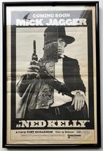 MP713A RS film poster Ned Kelly (M.Jagger) US70 bieden, Met lijst, Ophalen of Verzenden, A1 t/m A3, Film en Tv