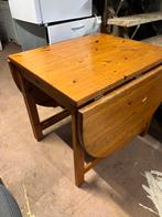 Grenen hangoor tafel - 80x75x75H, 1025xe, Zo goed als nieuw, Re, Rechthoekig