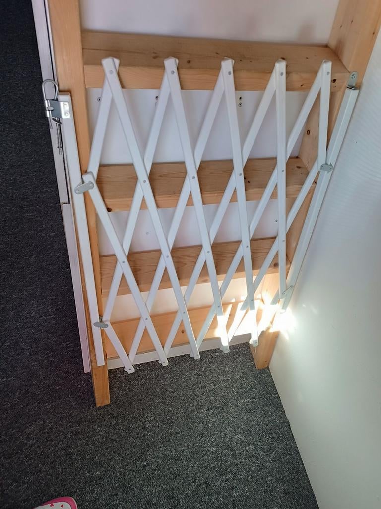 Houten harmonica traphekje, Ophalen of Verzenden, Gebruikt