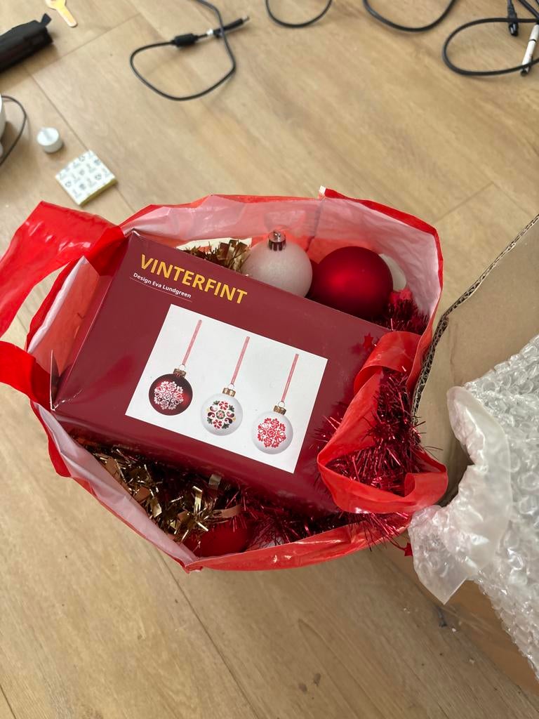 Kerstversiering, Diversen, Ophalen