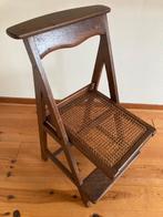 Antiek bidstoeltje kerkstoel bidstoel opklapbaar bijzetstoel, Ophalen of Verzenden