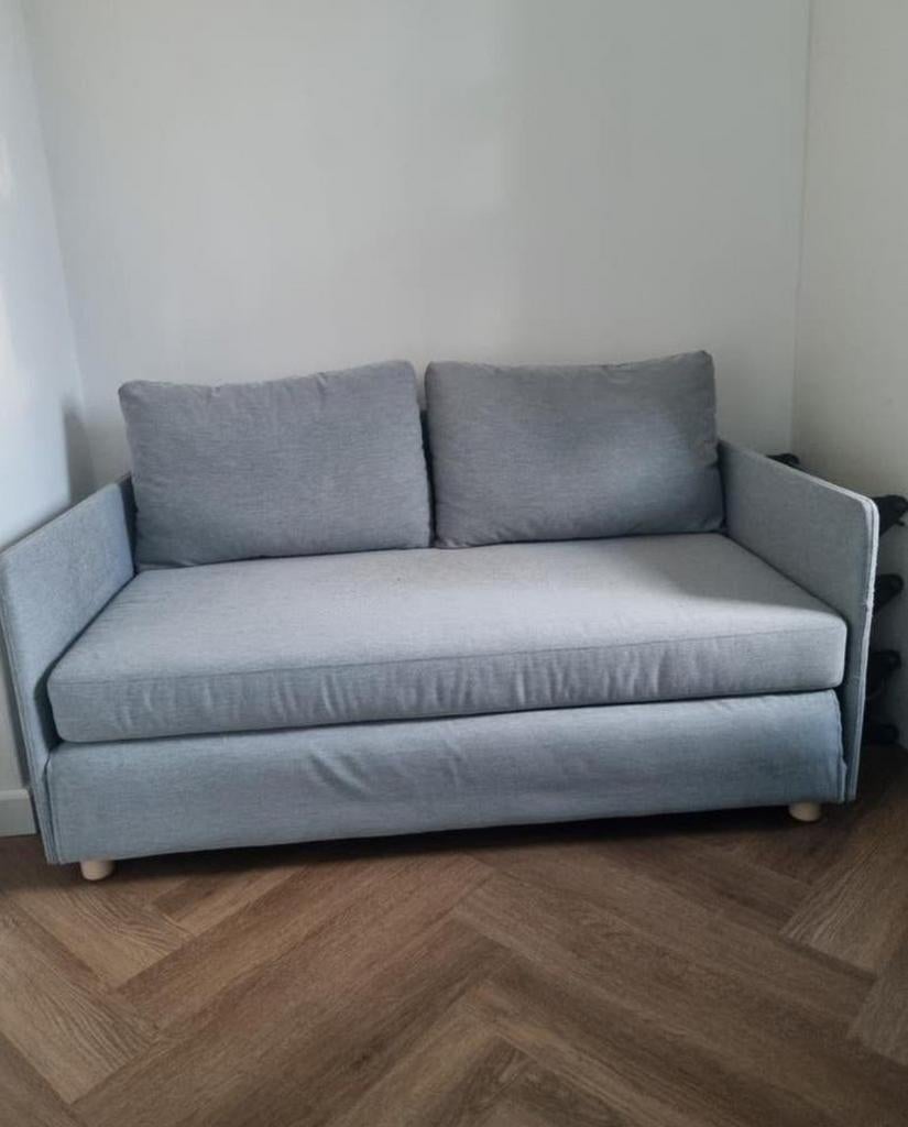 FRIDHULT slaapbank IKEA, Huis en Inrichting, Slaapkamer | Slaapbanken, Ophalen, Tweepersoons, 190 cm of minder, Zo goed als nieuw