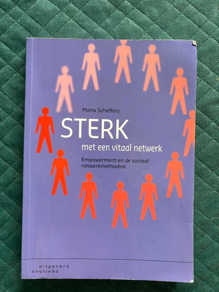 Maria Scheffers - Sterk met een vitaal netwerk, Boeken, Sociale wetenschap, Ophalen of Verzenden, Maria Scheffers, Zo goed als nieuw