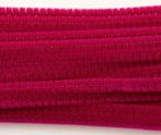 Vaessen Creative chenille draad fuchsia 25 st. d.6 mm l.30cm, Materiaal, ., Nieuw, Ophalen of Verzenden