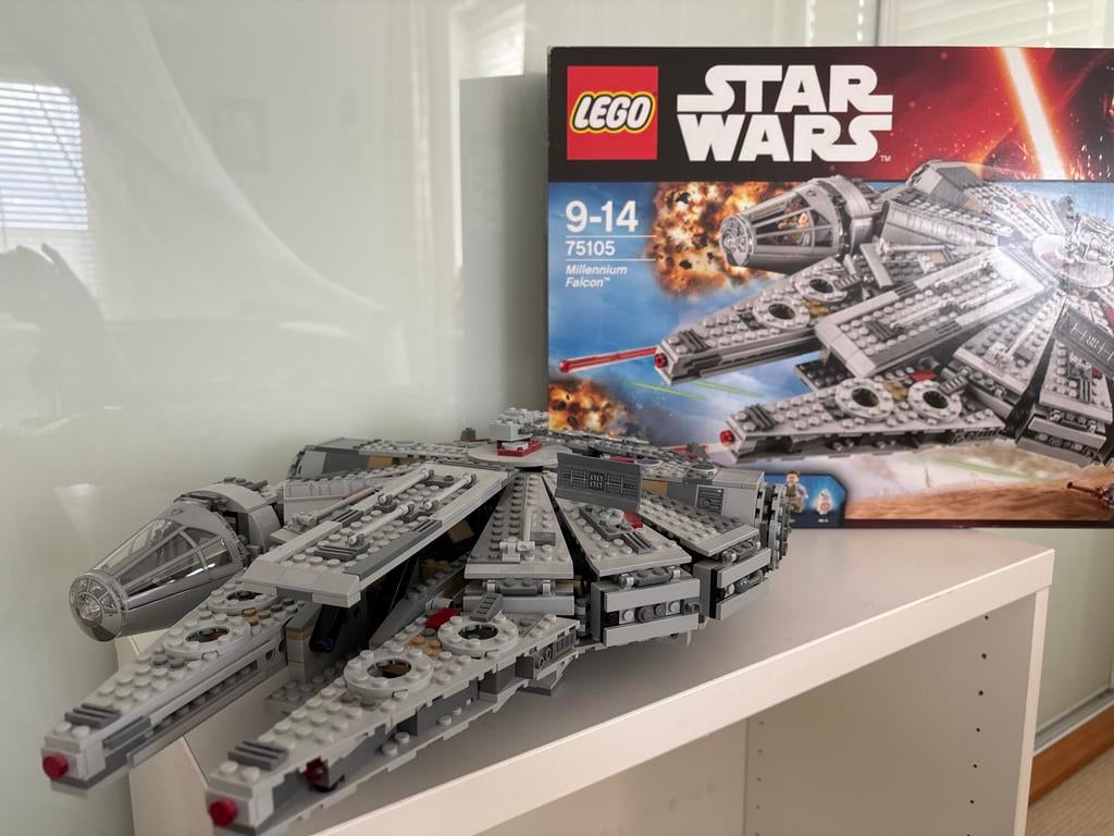 Lego Star Wars 75105 Millennium Falcon - Complete Set, Kinderen en Baby's, Speelgoed | Duplo en Lego, Star Wars, Lego, Ophalen of Verzenden