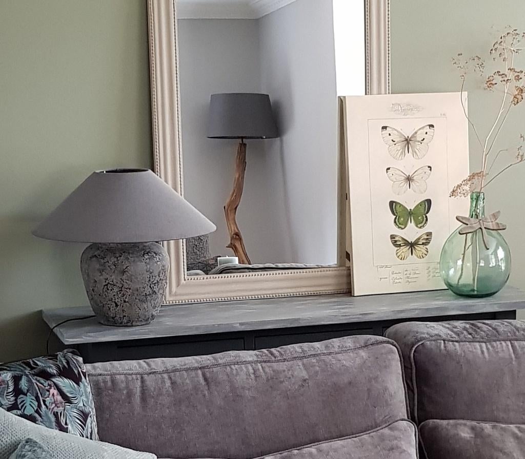 Vaaslamp, Ophalen of Verzenden, Zo goed als nieuw, Modern, Minder dan 50 cm