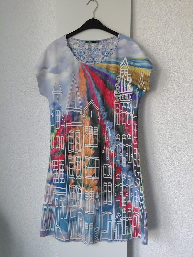 Lizzy & Coco hippe jurk L, Kleding | Dames, Jurken, Overige kleuren, Maat 42/44 (L), Ophalen of Verzenden, Boven de knie