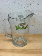 Grolsch glazen pitcher, Ophalen of Verzenden, Zo goed als nieuw, Glas of Glazen, Grolsch