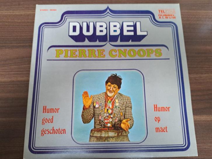 TELSTAR Pierre Cnoops – Dubbel, Cd's en Dvd's, Vinyl | Nederlandstalig, Zo goed als nieuw, Overige genres, 12 inch, Ophalen of Verzenden