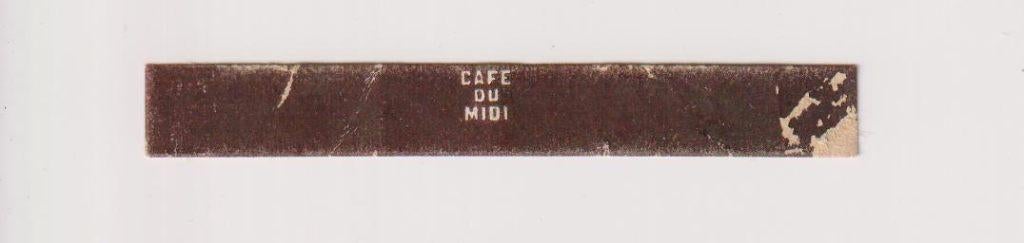 sigarenbanden - CAFE DU MIDI, Ophalen of Verzenden, Gebruikt, Sigarenbandjes