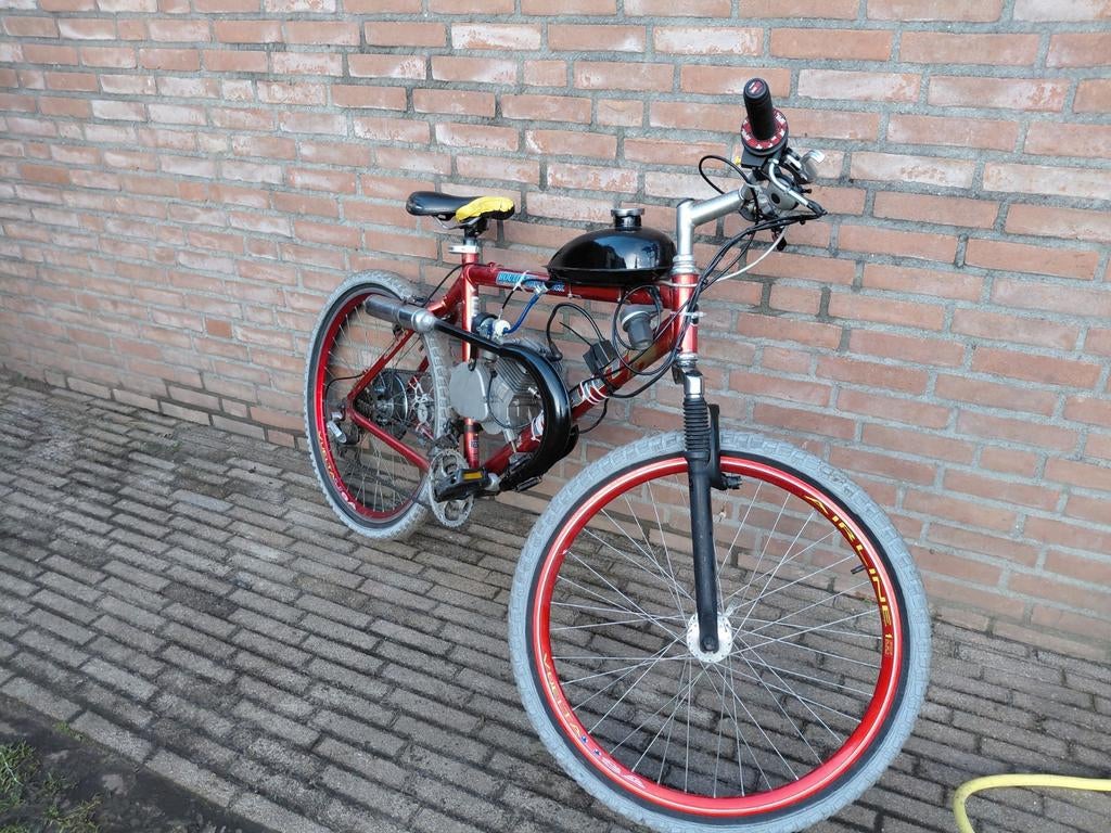 Gemotoriseerde fiets - Loopt goed, start snel!, Ophalen, Zo goed als nieuw, Uitlaat, Overige merken