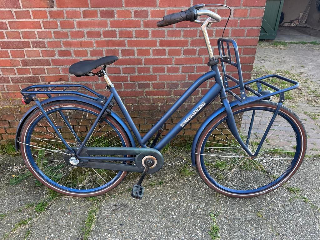 Sparta Pick-up Omafiets - Blauw, Ophalen, Terugtraprem, Gebruikt, Versnellingen