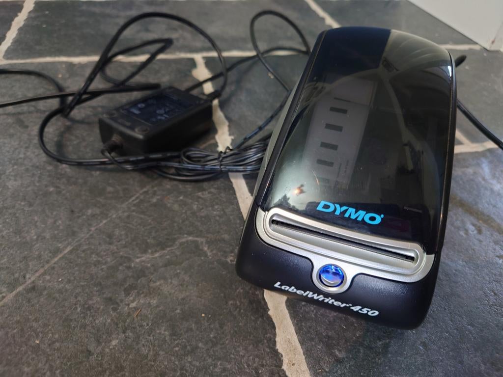Dymo Labelwriter 450, inclusief voeding en usb kabel,, Computers en Software, Labelprinters, Zo goed als nieuw, Ophalen of Verzenden
