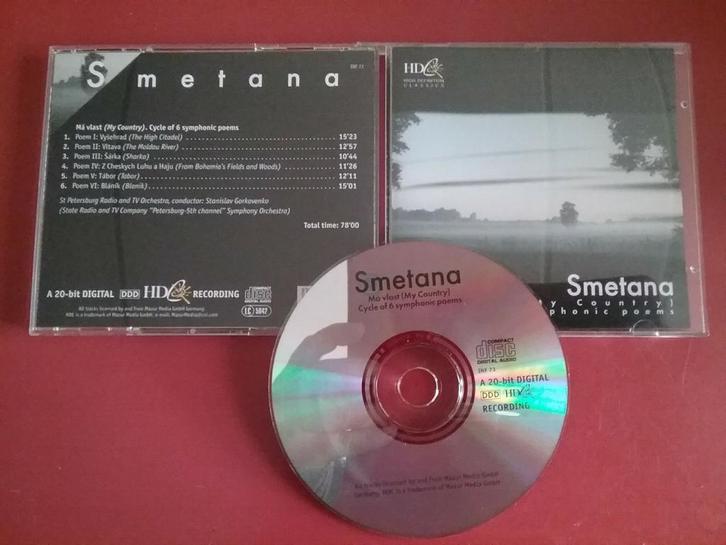 Smetana - Ma vlast (6 symphonic poems), Cd's en Dvd's, Cd's | Klassiek, Zo goed als nieuw, Ophalen of Verzenden