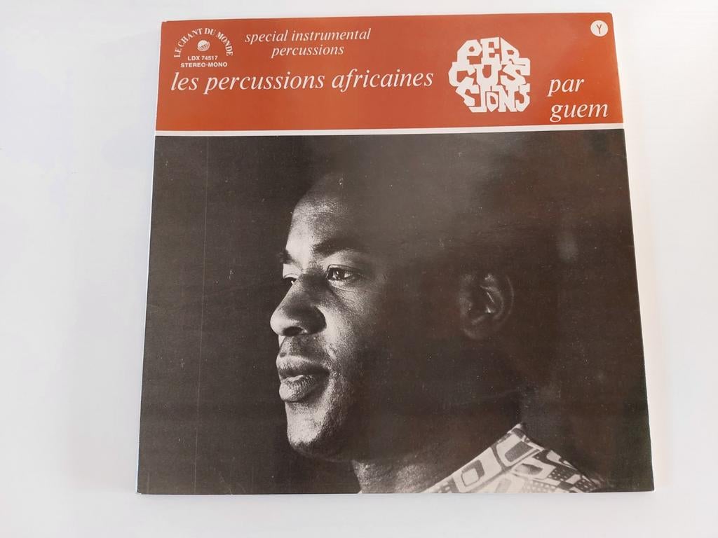 Les percussions africaines par guem (Fra), Ophalen of Verzenden, Gebruikt, 12 inch