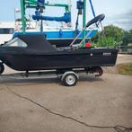 polyester sloep zwart., Ophalen, 10 tot 30 pk, Gebruikt, 3 tot 6 meter