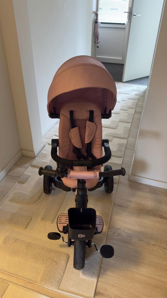 Kinderkraft driewieler - Roze, Ophalen of Verzenden, Gebruikt, Duwstang