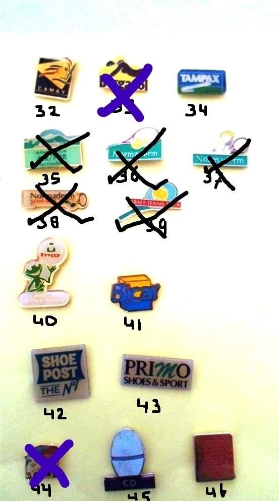 Pins. Verschillende merken. Zie Omschrijving. 0.25 p.stuk, Verzamelen, Ophalen of Verzenden, Zo goed als nieuw, Merk, Speldje of Pin