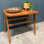 Bijzettafeltje, Huis en Inrichting, Tafels | Sidetables, Gebruikt, 50 tot 100 cm, X, Overige houtsoorten